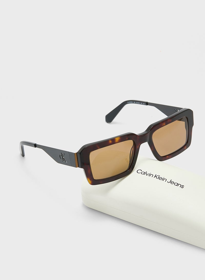 Calvin Klein Jeans Modified Rectangle Sunglasses  - Image 5