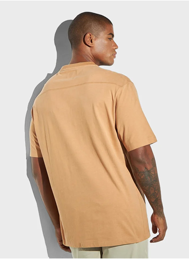 لي كوبر Essential Crew Neck T-Shirt