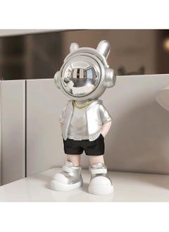 Creative space astronaut ornaments hand-made home living room TV cabinet entrance desk decoration (silver, 24x11x8.5cm) - pzsku/Z18BECB98E7E6498680CAZ/45/_/1740650609/4105cd45-b73e-45ca-90a8-47d8ee7f2226