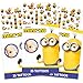 Despicable Me Minions Tattoos Party Favors Pack Bundle 75 Ct Minions Temporary Tattoos for Kids Boys and Girls Minions Party Supplies Minions Activity - Image 3