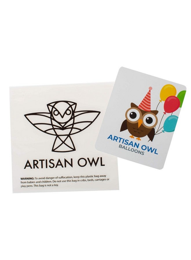 Artisan Owl Set of 5 Golf Ball Sports 18" Foil Party Balloons - Image 2