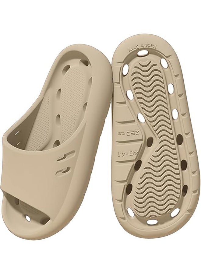 RATSAW Women’s Slippers Indoor Bathroom Shower Slippers Men’s House Slippers Quick-Dry EVA Non-Slip Sandals, Pool Beach Outdoor Footwear - Image 1