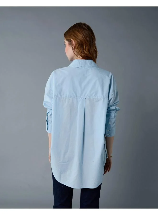 American Eagle AE Perfect Button-Up Shirt