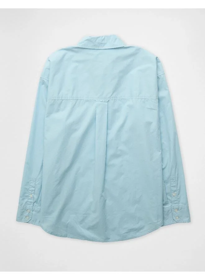 American Eagle AE Perfect Button-Up Shirt