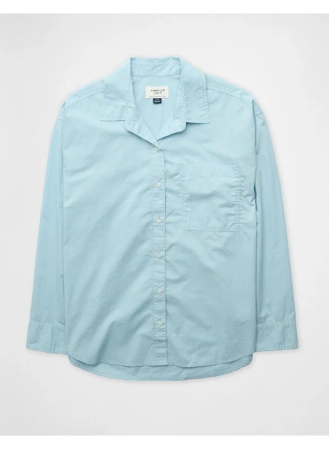 American Eagle AE Perfect Button-Up Shirt