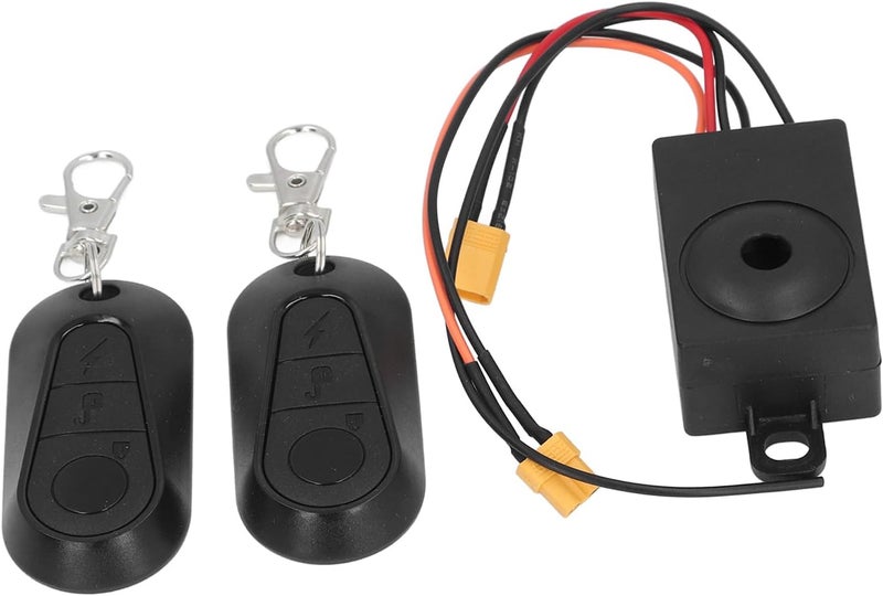 Electric Scooter Alarm with Remote, 120dB Loud Anti Theft Vibration Motion Sensor, IP65 Security Alarm with Warning Light, for Electric Bike Motorcycle - Image 3