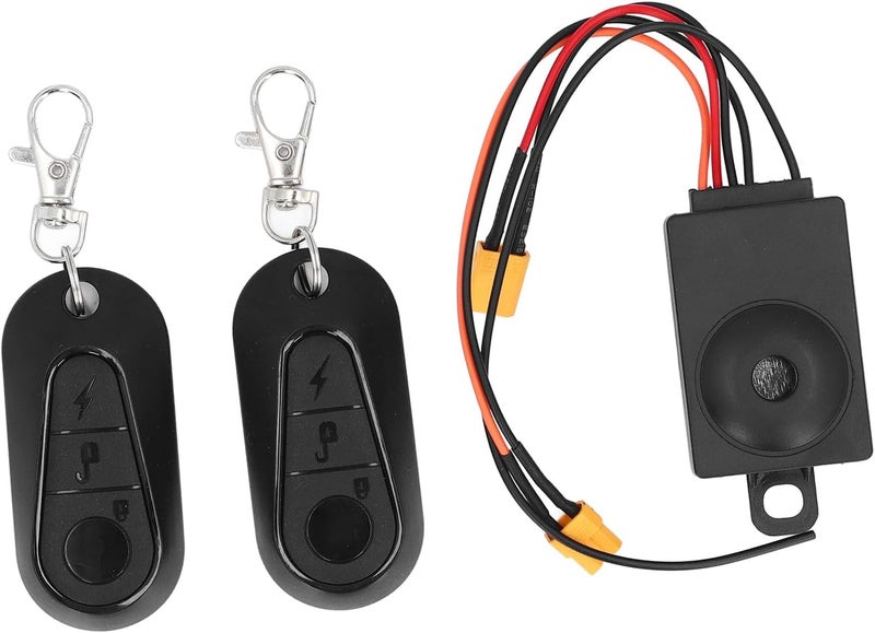 Electric Scooter Alarm with Remote, 120dB Loud Anti Theft Vibration Motion Sensor, IP65 Security Alarm with Warning Light, for Electric Bike Motorcycle - Image 5