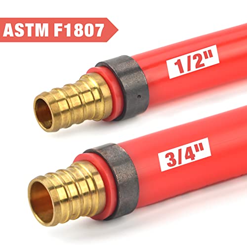 IWISS iCrimp Angle PEX Crimping Tool for 1/2-inch & 3/4-inch PEX Copper Crimp Rings and Barbed PEX Fitting, c/w PEX Tubing Cutter & Go/No-Go Gauge, Meets ASTM F1807 Standard PEX PlumbingTool - Image 5