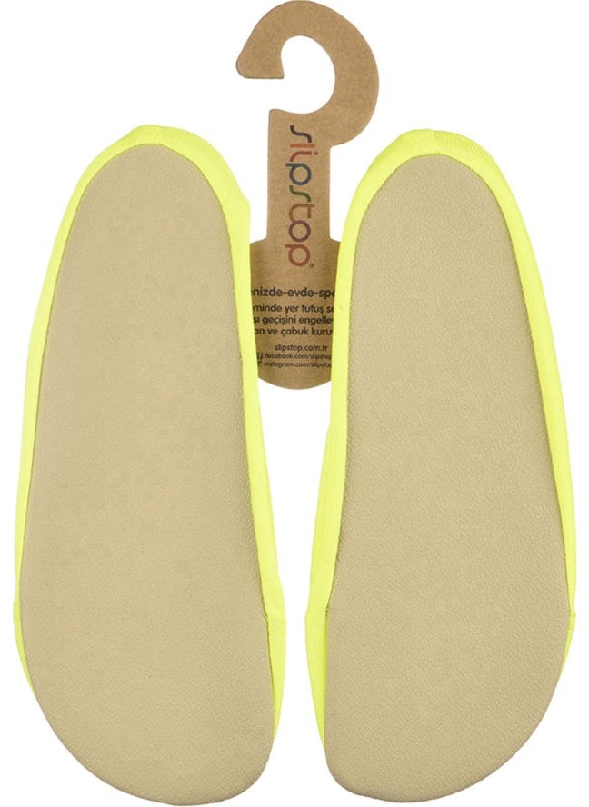 Slipstop - Neon Yellow Women's Sea Pool Shoes - Image 1