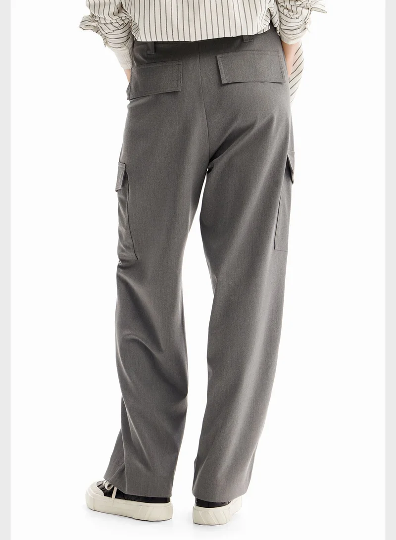 DESIGUAL High Waist Pants