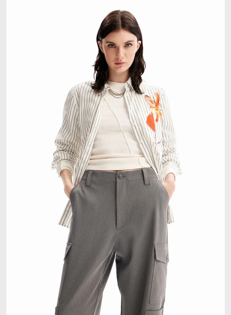 DESIGUAL High Waist Pants