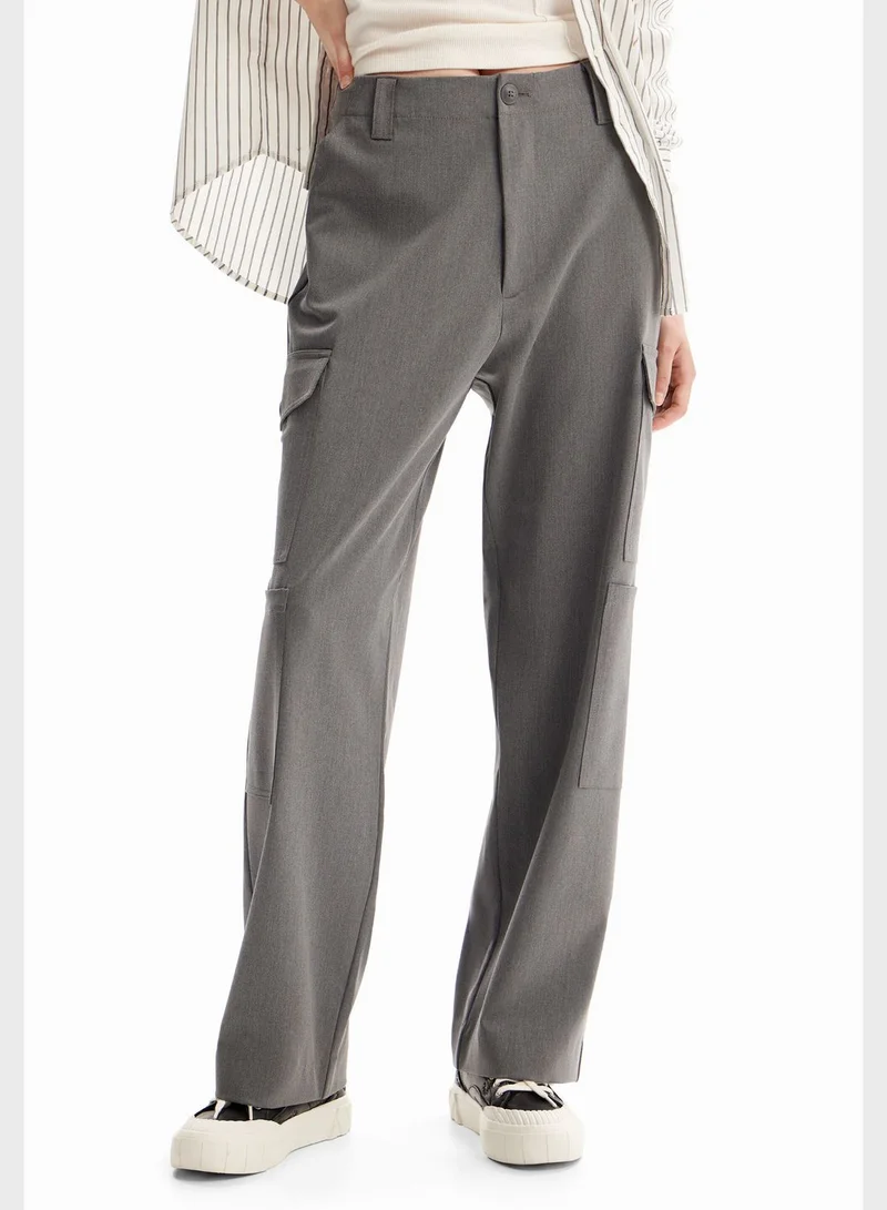 DESIGUAL High Waist Pants