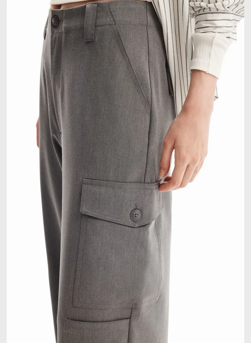 DESIGUAL High Waist Pants
