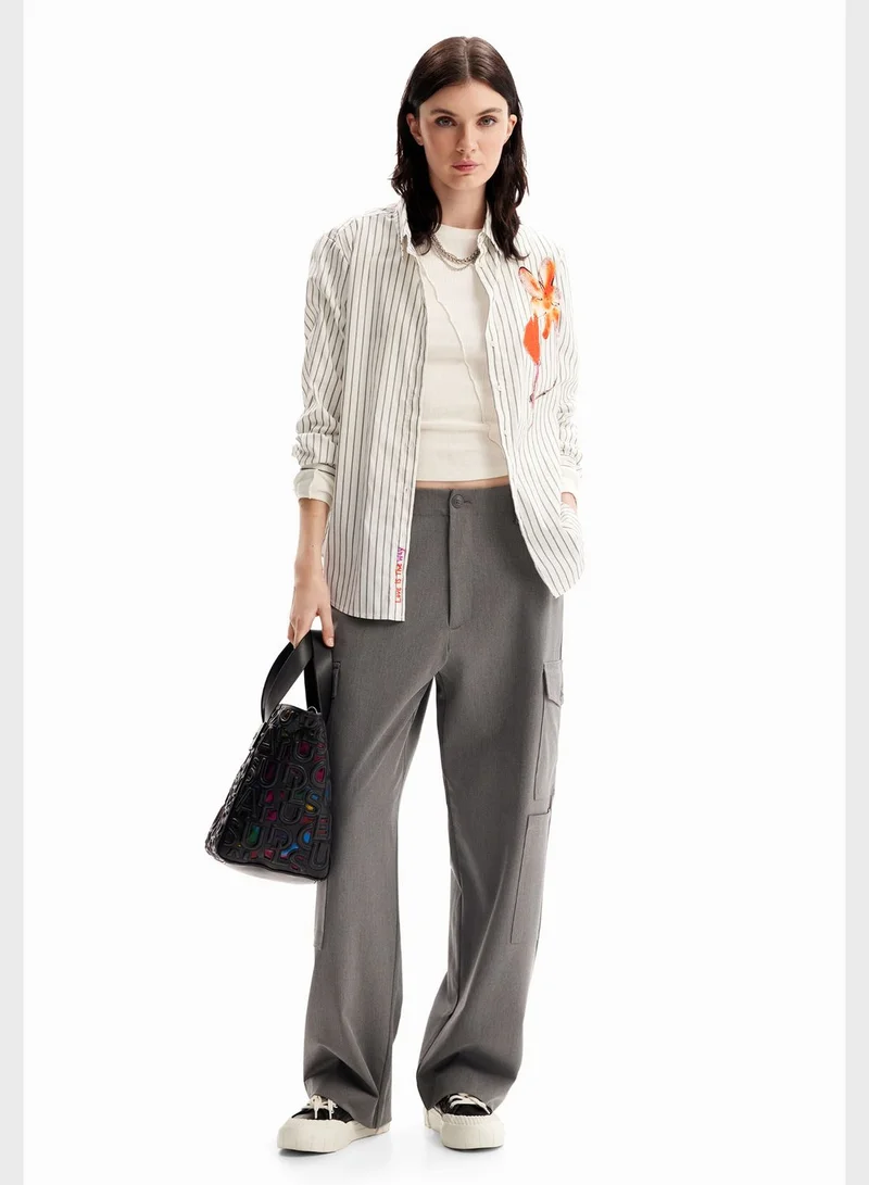 DESIGUAL High Waist Pants