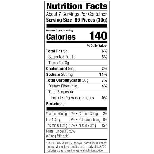 Goldfish Baby Cheddar Cheese Crackers, 7.2 Oz Bag - Image 2