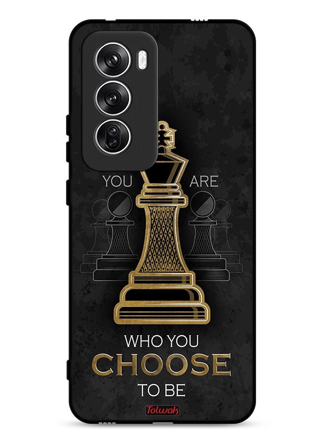 Tolwak Oppo Reno12 5G Protective Case Cover You Are Who You Choose To Be - Image 1