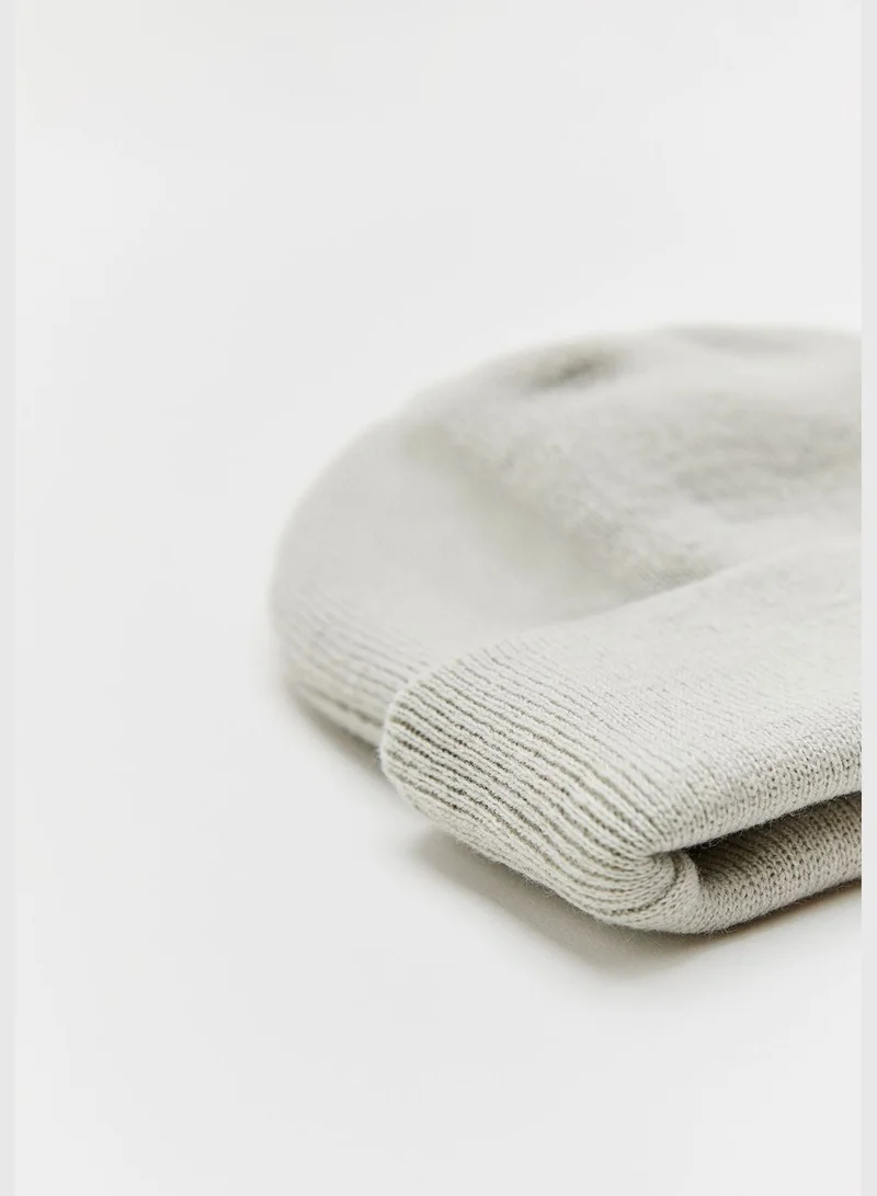 PULL&BEAR Basic fisherman knit hat