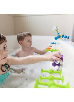 Fat Brain Toys Fat Brain Toys Squigz Deluxe Set - 50-Piece Suction Construction Toy for Ages 3+  - Image 4
