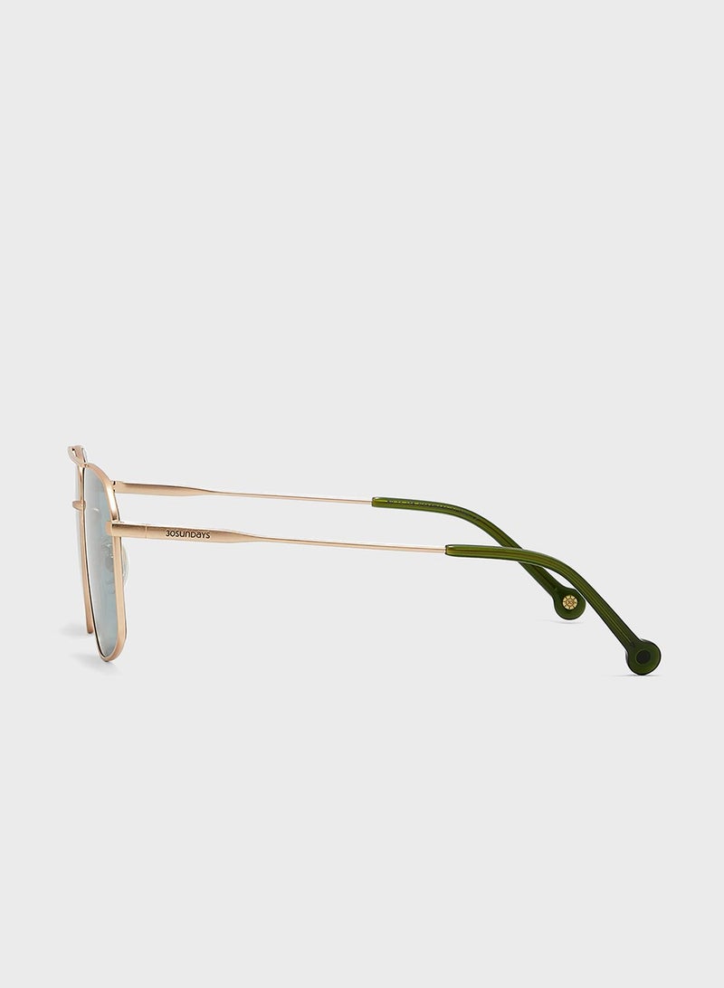 30Sundays Ancient Rectangular   Sunglasses  - Image 3
