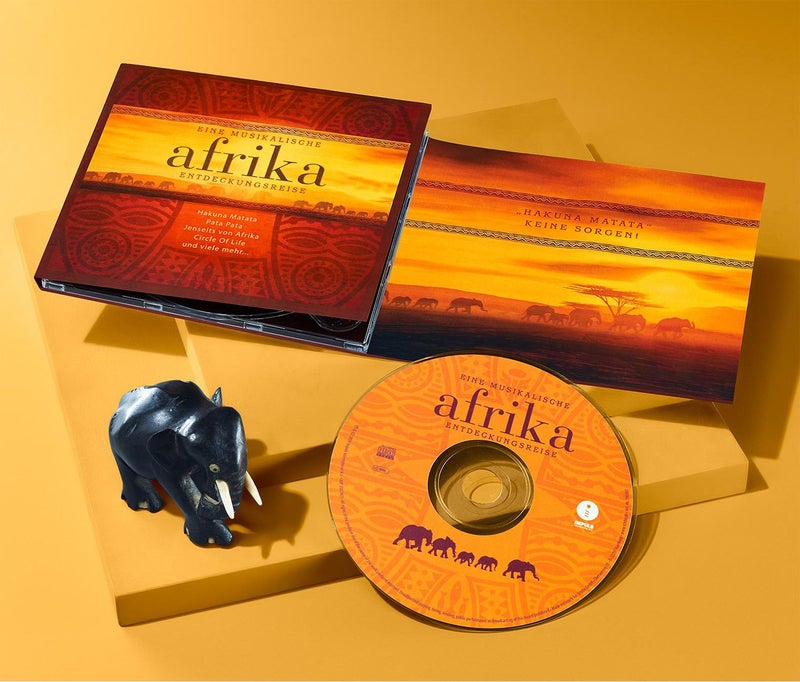 Tchibo Musical Journey of Discovery Through Africa CD, Orange - Image 1