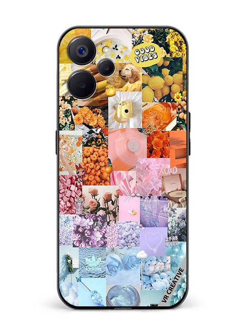 Protective Case Cover For Realme 10 5G Good Vibes Photo Colleges Design Multicolour