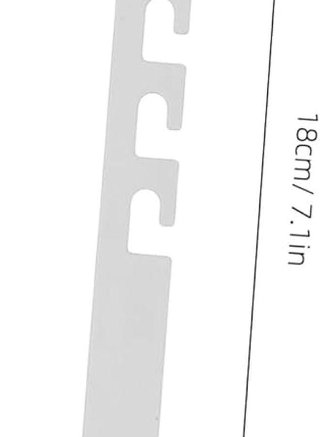 Tehaux Childproof Window Locks for Sliding and Iron Doors Home Security Safety White - Image 3