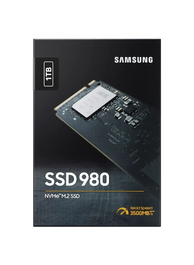 sam Samsung 980 SSD 1TB PCle 3.0x4, NVMe M.2 2280, Internal Solid State Drive, Storage for PC, Laptops, Gaming and More, HMB Technology, Intelligent Turbowrite, Speeds of up-to 3,500MB/s, MZ-V8V1T0B/AM - Image 2