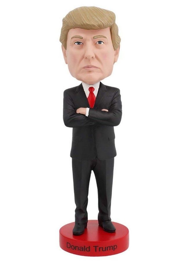 Royal Bobbles - Donald Trump Bobblehead Premium Polyresin Lifelike Figure Unique Serial Number Exquisite Detail - Image 1