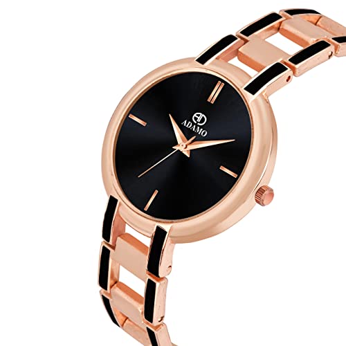 ADAMO Enchant Black Dial Women's & Girl's Watch 2480KM02 - Image 2