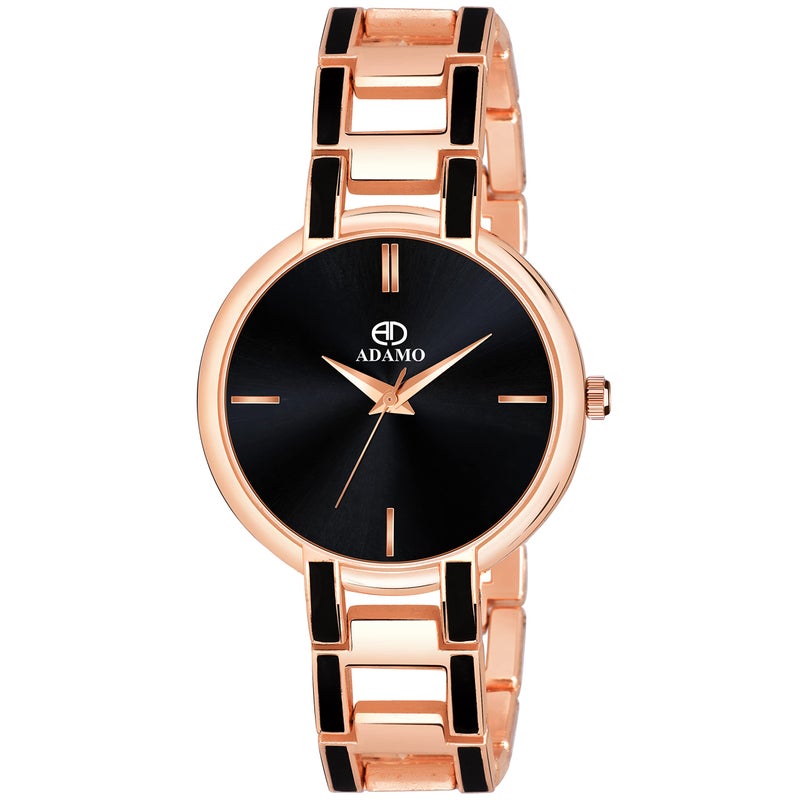 ADAMO Enchant Black Dial Women's & Girl's Watch 2480KM02 - Image 5