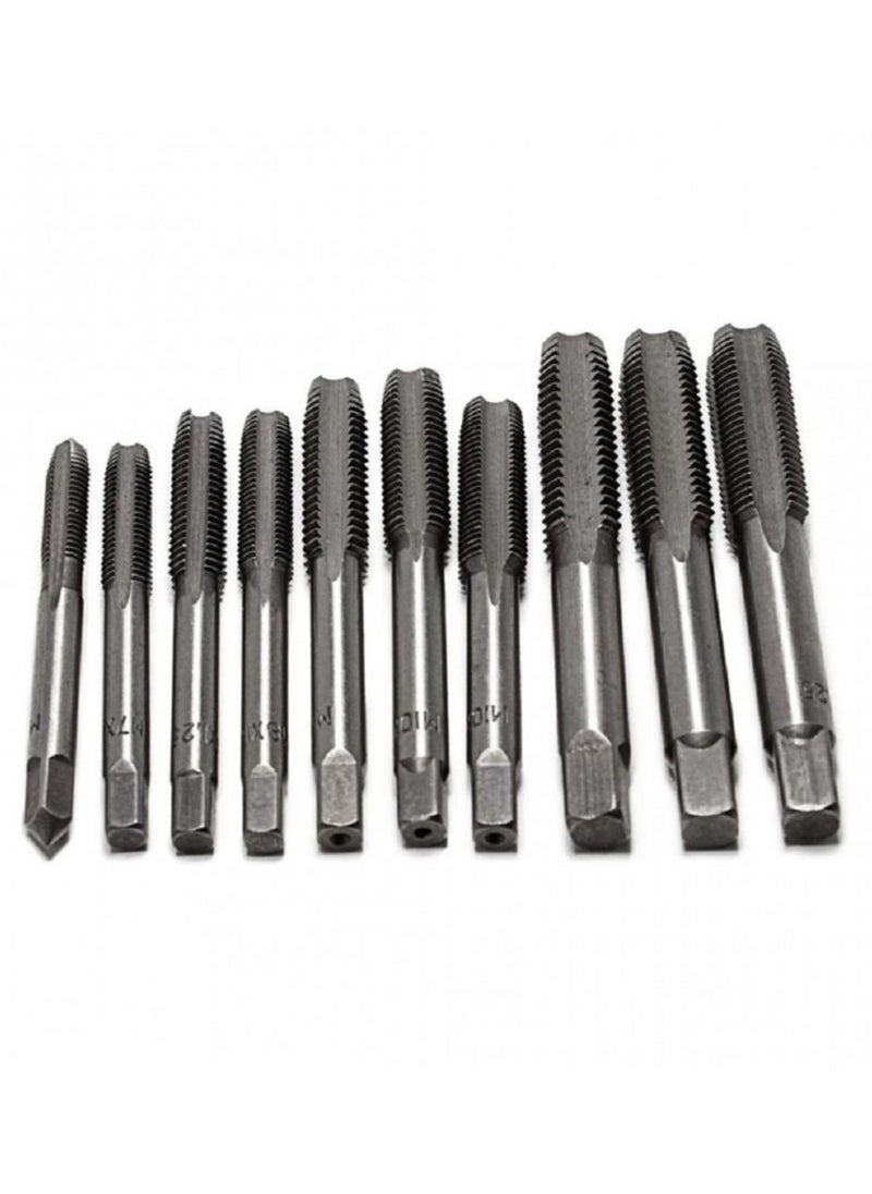 ROCKFORCE ROCKFORCE Alloy Steel Manual Metric Tap Set in Blister 10 pcs  - Image 2