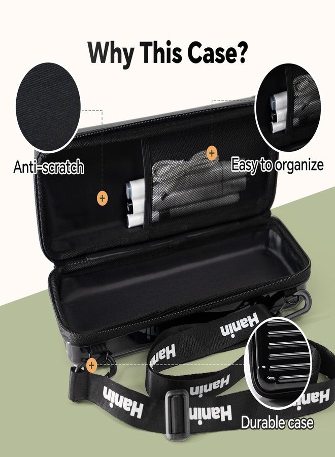 PRT Portable Carrying Case, Compatible iDPRT/HPRT MT610 Portable Thermal Printer, Storage Bag for Thermal Printer and Accessories (Case Only), Black - Image 3