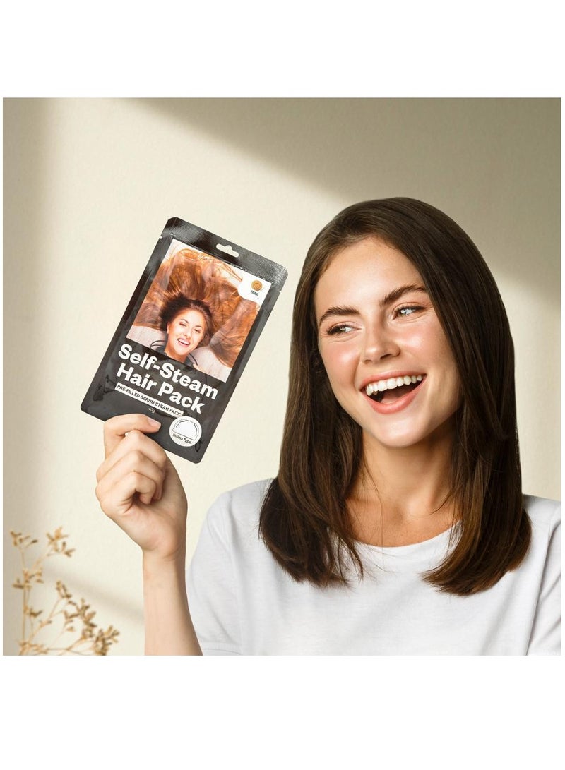 سنايل مجموعة مكونة من 3 قطع ماسك بخار الشعر الذاتي 40جرام - Image 4