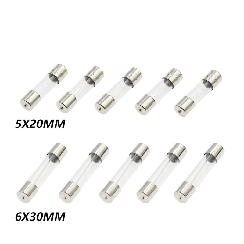 5PCS R3-12/13 5X20MM 6X30MM Fuse Holder 10A 125V/250V Panel mounting high Temperature Resistant bakelite 5 * 20mm Fuse Box (Color : 5x20mm, Size : 7A) - Image 5