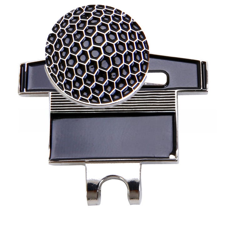 Generic Golf Hat Clip Marker Set Magnetic Ball Position black ball suit 