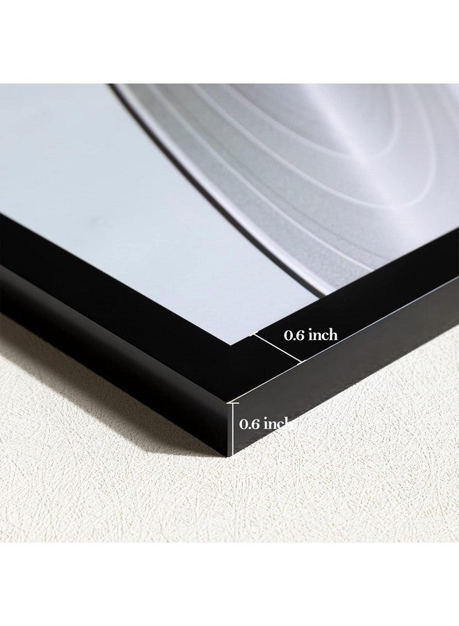 eletecpro 12.5x12.5 Black Record Frame, Sturdy and Lightweight, PVC Album Frame Made to Display Vinyl Records, Home Decor LP Record Frame for Wall Easy to Hang Suit to 12x12 LP Covers, 4 Pack - Image 4