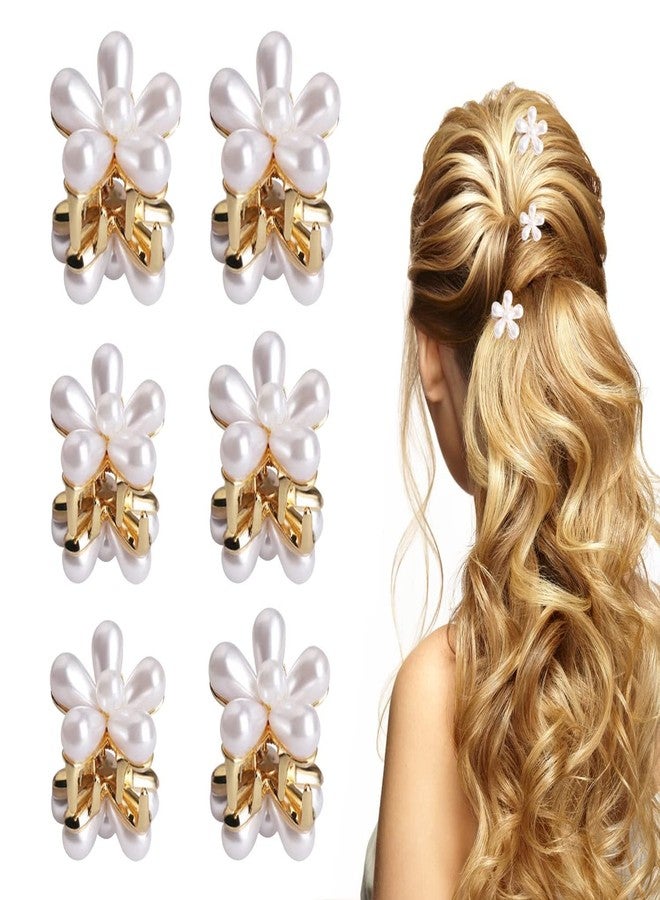 BAOER 6 Piece Korean Style Pearl Hair Clips Large Hair Clips Pins Barrette Hair for Women Girls Fashion Hair Accessories Hair Accessories set Pin(1) (STYLE 6) - Image 2