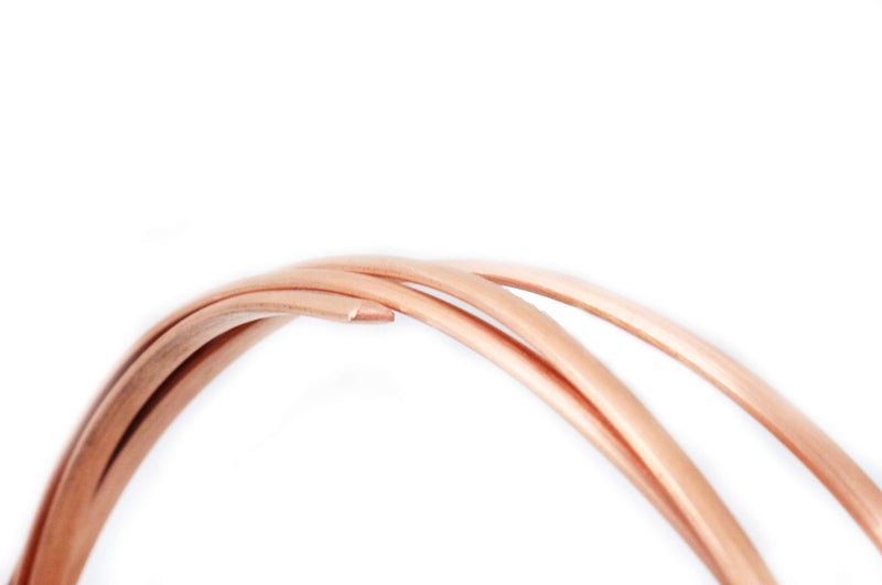 Craft Wire 8 Gauge, 99.9% Pure Copper Wire (Half Round) Dead Soft CDA #110 Made in USA - 1 Ounce (2.5FT) by CRAFT WIRE - Image 5