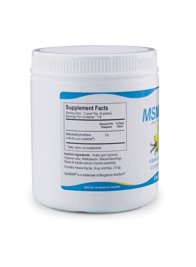 KALA HEALTH MSMPure Vanilla Flavored Coarse MSM Powder Flakes - US-Sourced MSM for Joint Health, Skin Appearance, and Hair & Nail Support - 1 lb, Organic Sulfur - Image 3