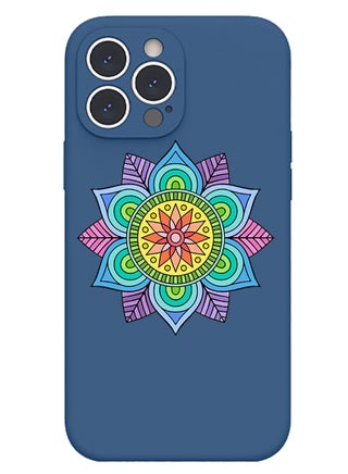 Protective Slim Fit Case Liquid Silicone Cover with Full Body Protection Anti-Scratch Shockproof Case For iPhone 14 Pro Max Blue  - mandala 2 copy - pzsku/Z18C04D1C4FE8D3A7D3D3Z/45/_/1698250705/82028e4b-e380-46cf-859c-fce65540f78c
