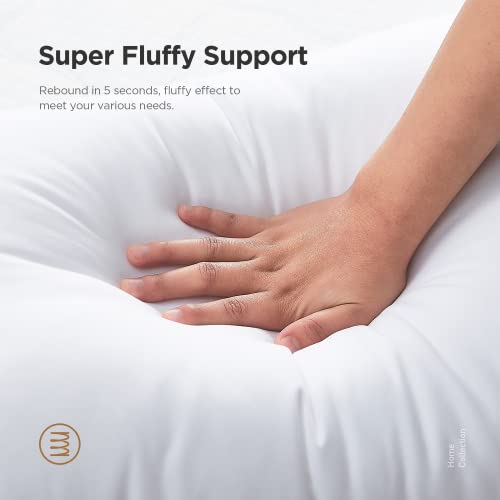 Acanva Polyester Decorative Rectangle Throw Pillow Inserts, Hypoallergenic Form Stuffer Cushion Sham Filler, 16x26, White, 1 Count (Pack of 1) - Image 3