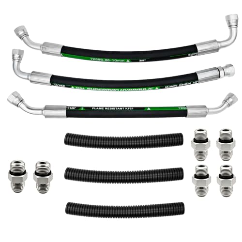 YaBeHo High Pressure Oil PumpHPOP Hoses and Crossover Line Kit for Ford Excursion F250 F350 F450 F550 Super Duty 19992003 73L Powerstroke Turbo Engine - Image 1