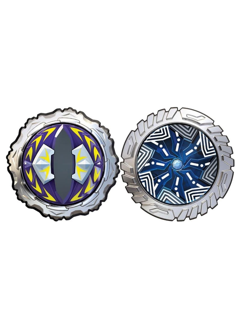 Silverlit Dual Shot Blaster Toy Weapons | Spinning Top with Multi-Coloured Design | One Size  - Image 3