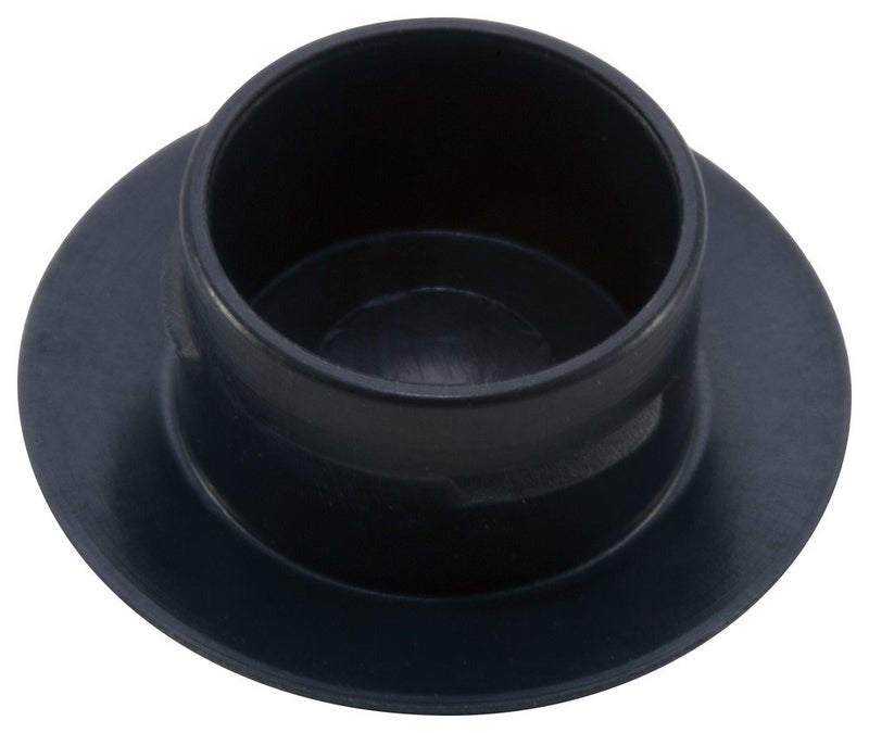 PIP-1 PIP Series, Plastic Push-in-Plug, LD-PE, to fit SAE Thread Size 1", Easy Installation and Removal, Leakage Prevention, Tight Seal, Black, Pack of 100 (ZIB161AA1)
