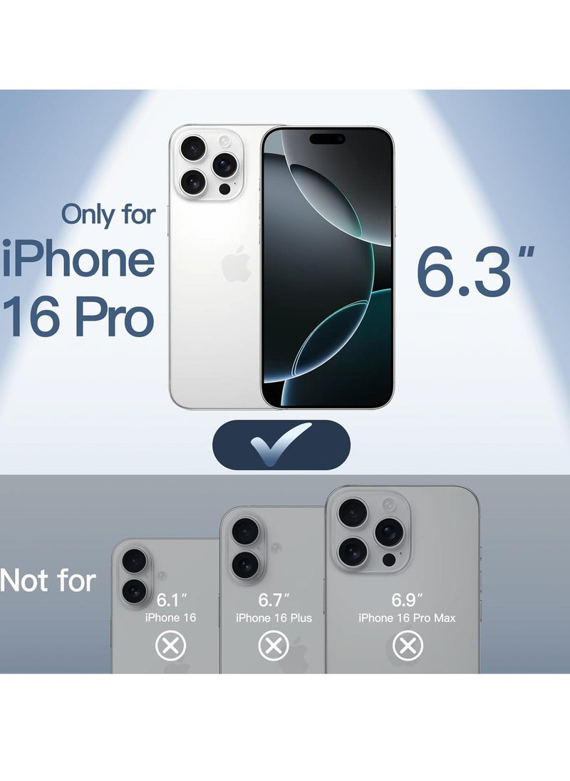 Raxoom Ultra Slim (0.35mm Thin) Case for iPhone 16 Pro 6.3 Inch â€“ Camera Lens Full Protection, Lightweight Matte Finish PP Hard Minimalist Cover (Frosted Clear) | Anti-Fingerprint & Non-Yellowing - Image 2