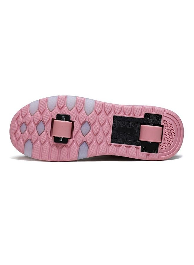 Generic Adult Two-wheel Charging Roller Skating Shoes Can Be USB Charged  - Image 4