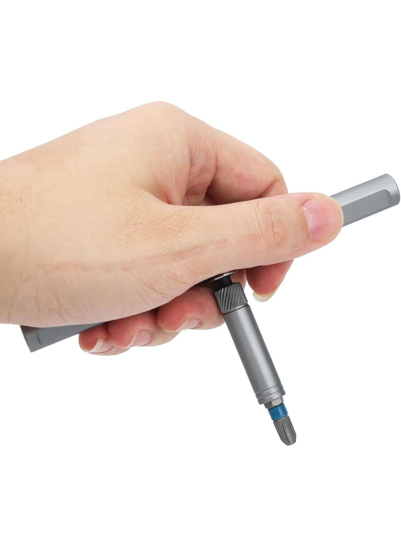 GGOOT 24-in-1 Ratcheting Screwdriver Sets, Bit, Ratchet Screwdriver Phone Pc Repair Tool, Multipurpose Repair Tool Manual Hardware with Handle Rs1,Screwdriver Set - Image 4