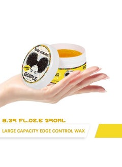 Goiple 8.25 Oz Edge Control Wax For Women Nongreasy Edge Smoother Edge Control For Back Hair Extreme Hold Pack Hair Gel For All Hair Types No Flaking Extra Hold Waterbased Edge Stay Gel (Pineapple)  - Image 3