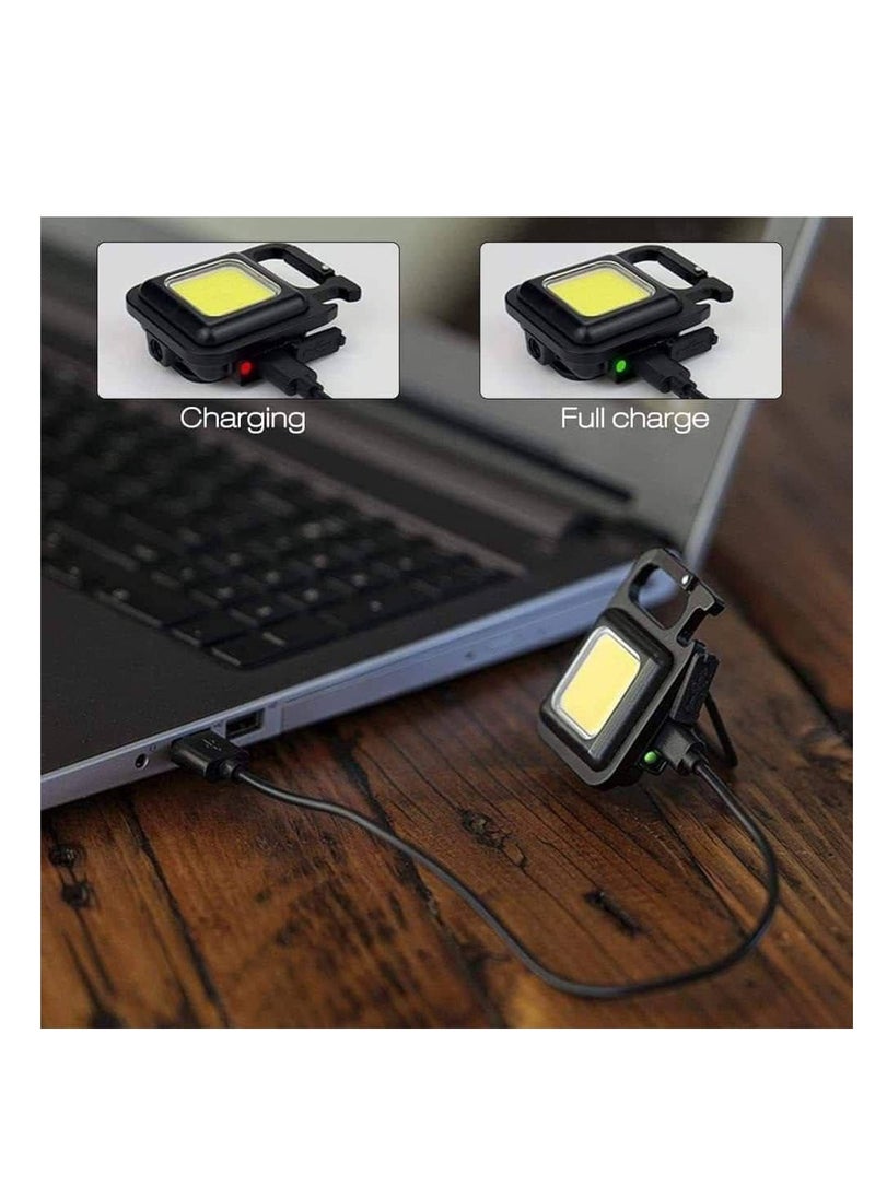 Generic 800 lumen emergency lighting flashlight, medallion, a magnet opener, a USB charger, 3 lighting modes, and a battery that lasts for long hours.  - Image 3