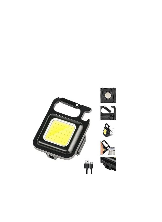 Generic 800 lumen emergency lighting flashlight, medallion, a magnet opener, a USB charger, 3 lighting modes, and a battery that lasts for long hours.  - Image 4